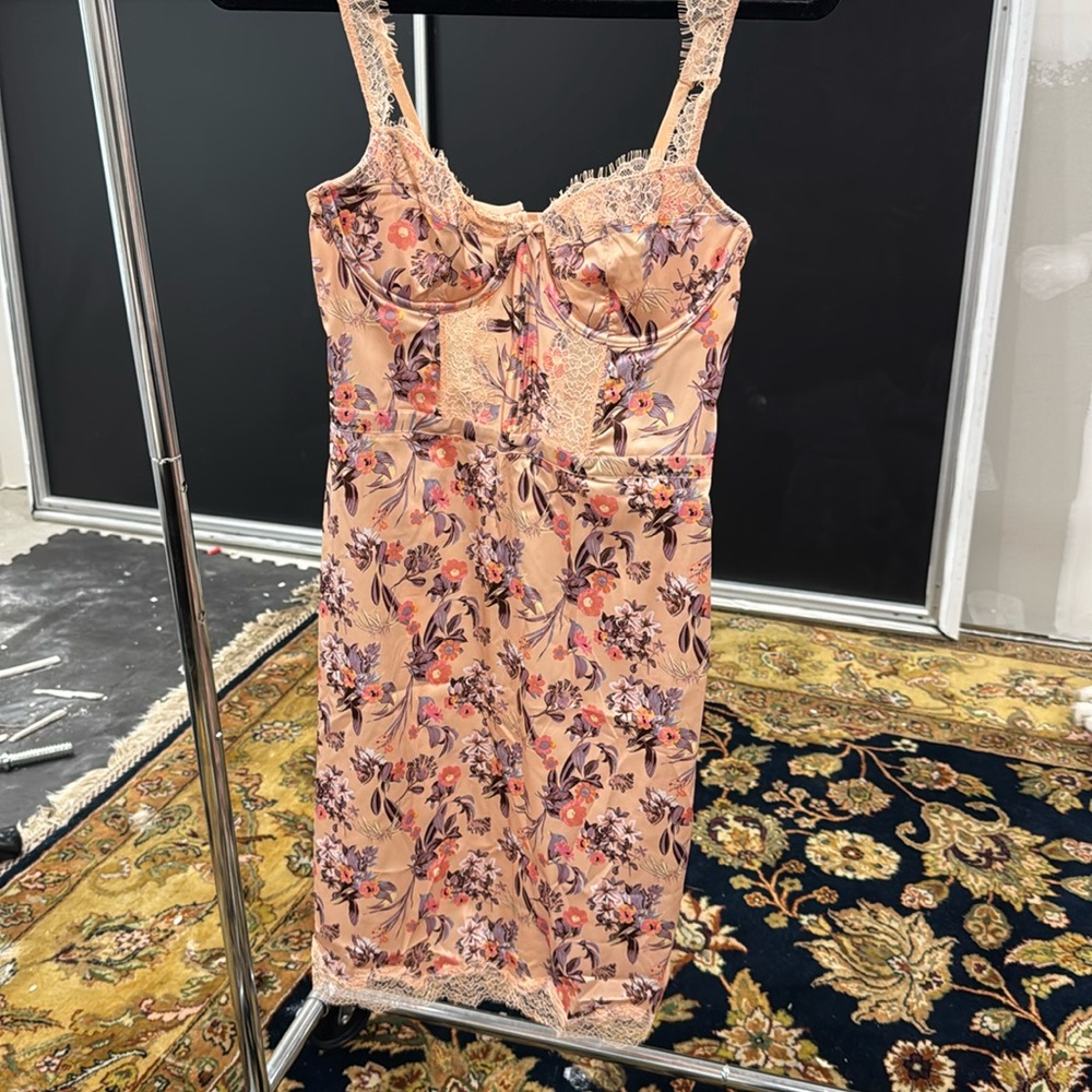 NWT silk style Victoria is secret dress